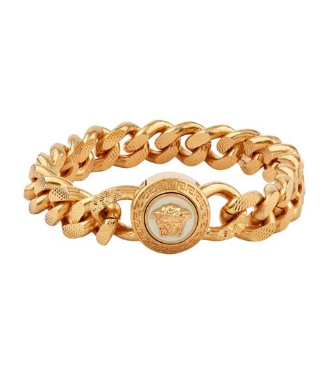 versace medusa bracelet men's